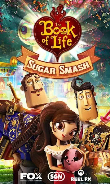 Sugar Smash: Book of Life screenshot 5