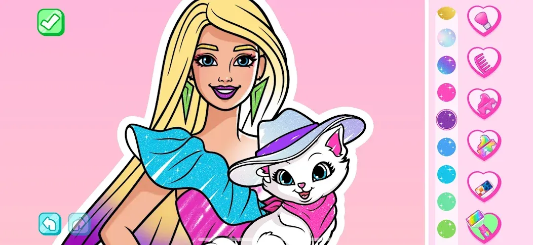 Barbie Color Creations screenshot 2
