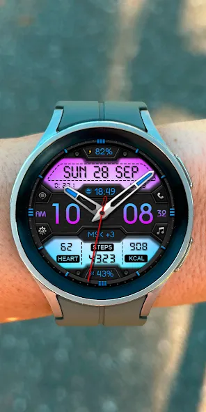 Hybrid MEZIGN CTS53 Watch face screenshot 6