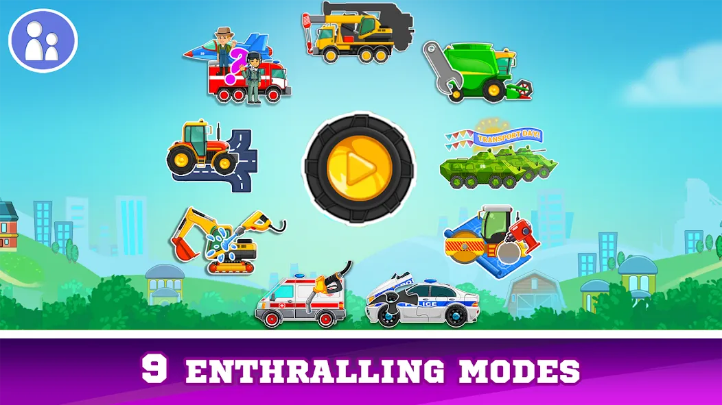 Kids Cars Games build a truck screenshot 1