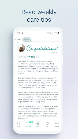 Cubtale: Pregnancy & Baby screenshot 7