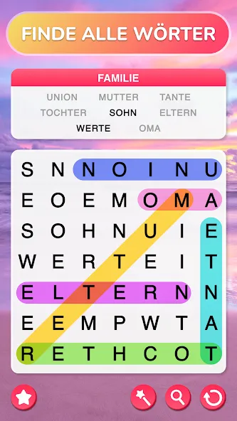 Wortsuche -Word Search Journey screenshot 1