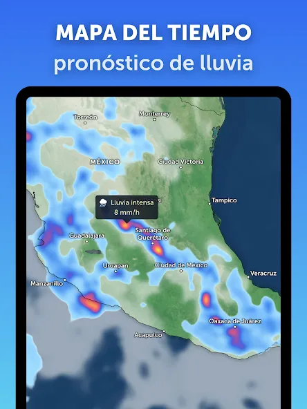 Zoom Earth - Mapa del tiempo screenshot 6