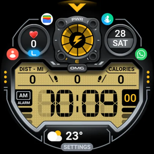 OMG 331 Retro Digital Watch screenshot 29