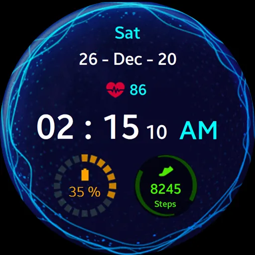 Music Pulse Watch Face screenshot 5