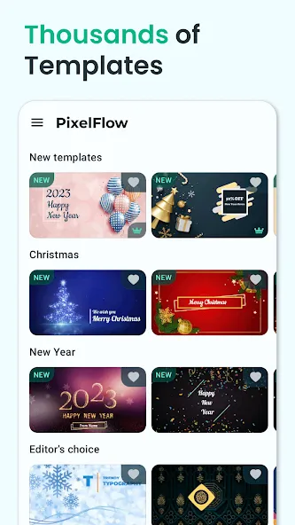 PixelFlow: Intro Video maker screenshot 2