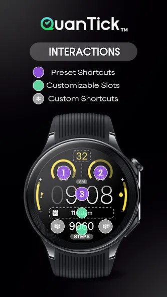 QuanTick 01 - Digital Watch screenshot 4