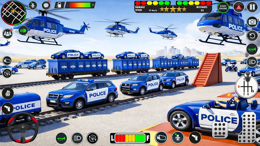 Police Transport Vehicle Sim screenshot 5