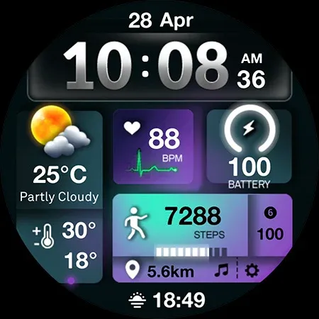 ML2U 241 Watch Face screenshot 30