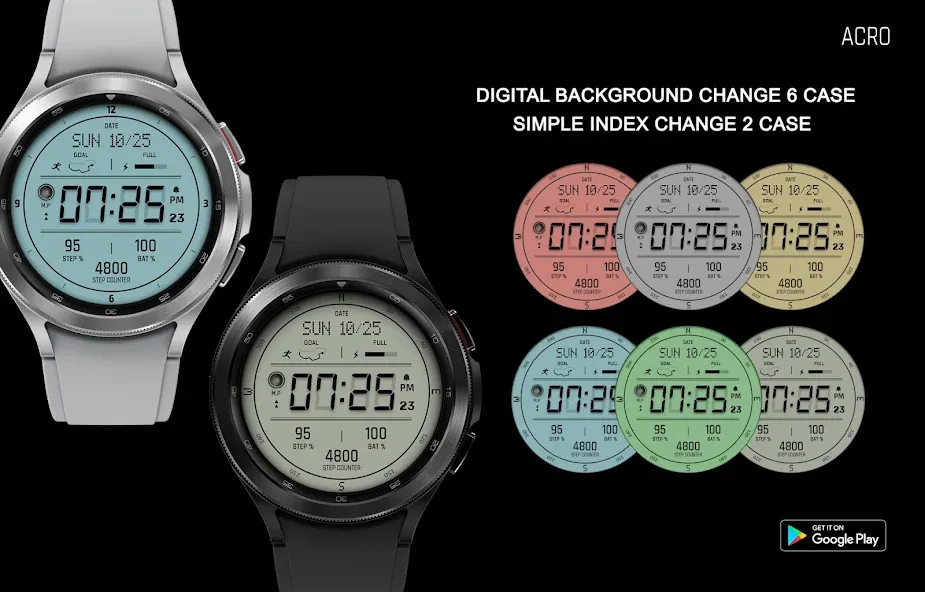 ACRO Energy Fit Watchface screenshot 4