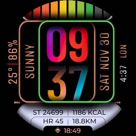 Watch Face WF177 screenshot 10