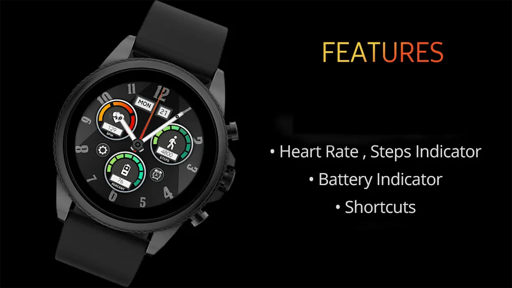 IA76 Analog Watchface screenshot 4