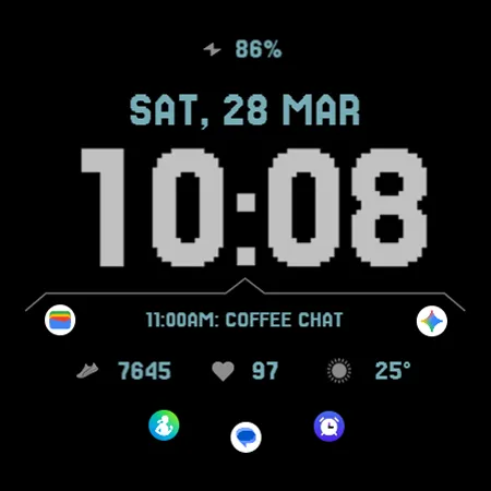 TVV Minimal 9 Watch Face screenshot 10