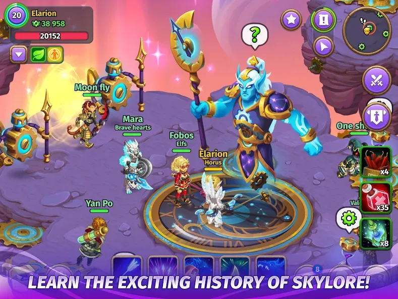 Skylore: MMORPG fantasy screenshot 15