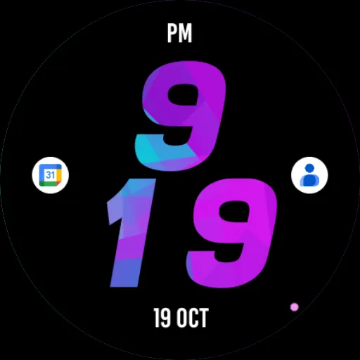 Digital Style Watch Face screenshot 5