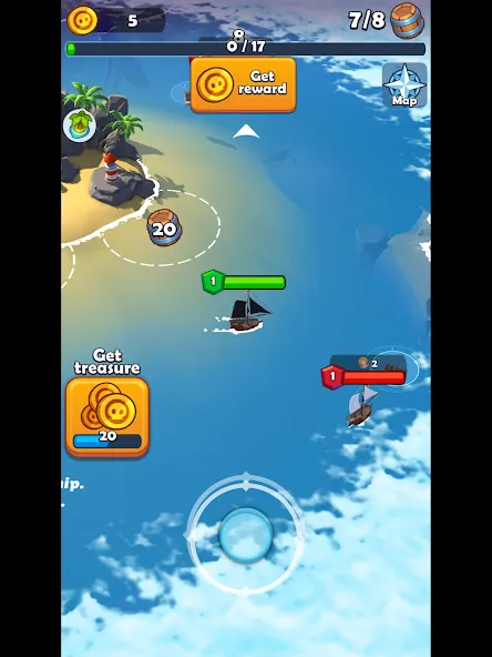 Pirate Raid - Caribbean Battle screenshot 13