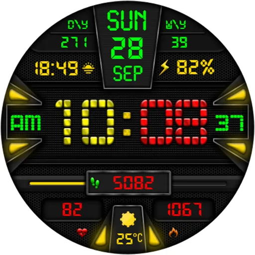 DIGI INTLANCE CTS61 Watch face screenshot 20