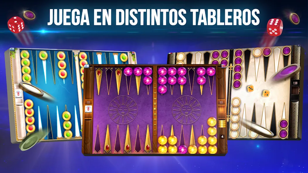 Backgammon - Juego de mesa screenshot 2