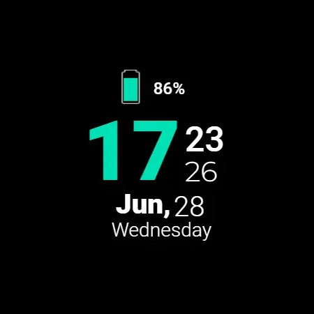 Digital Tick: Watch Face screenshot 12
