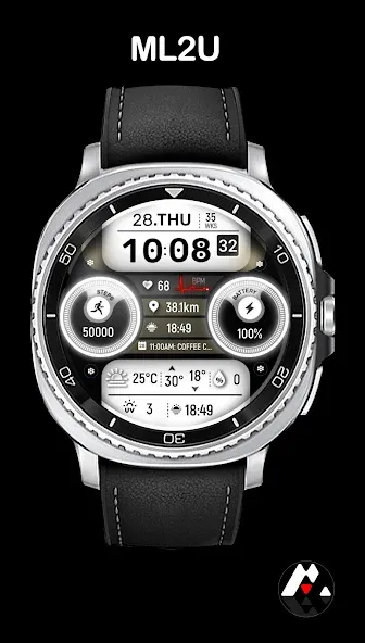 ML2U 297 Watch Face screenshot 4