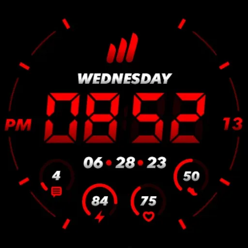 NW Digital Wear OS Watch Face screenshot 19