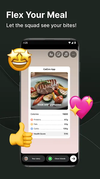 AI Food Calorie Tracker-CalZen screenshot 4