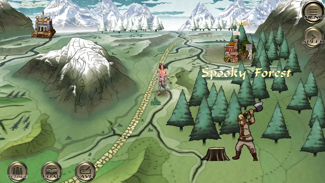 SaGa SCARLET GRACE : AMBITIONS screenshot 3