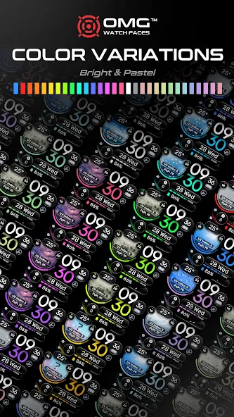 Weather Watch Face - OMG 373 screenshot 7