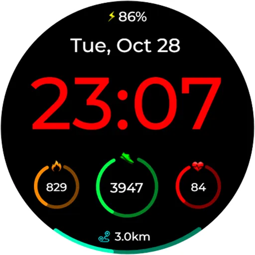 WAXYZ Digital Watch Face screenshot 13