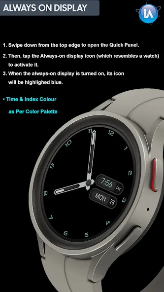 IA124 Classic Hybrid Watchface screenshot 8