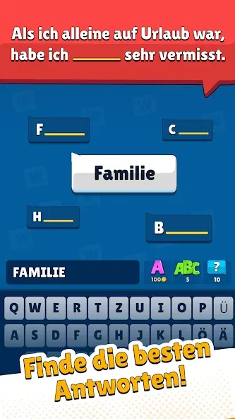 Beliebte Wörter: Familienspiel screenshot 1
