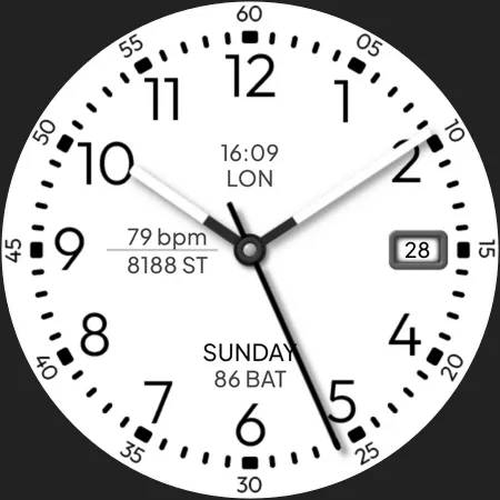 JJ-Analog013 Watch Face screenshot 23