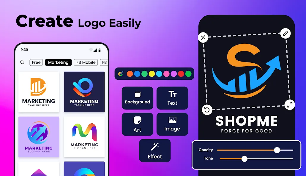 Logo Maker & Logo Creator screenshot 1