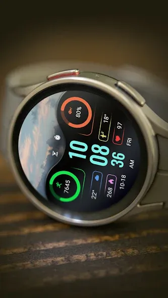 ZKin WatchFace Elegant Weather screenshot 12