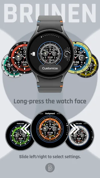 BRN205 : Watch Face screenshot 7