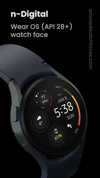 n-Digital: Watch face screenshot 1