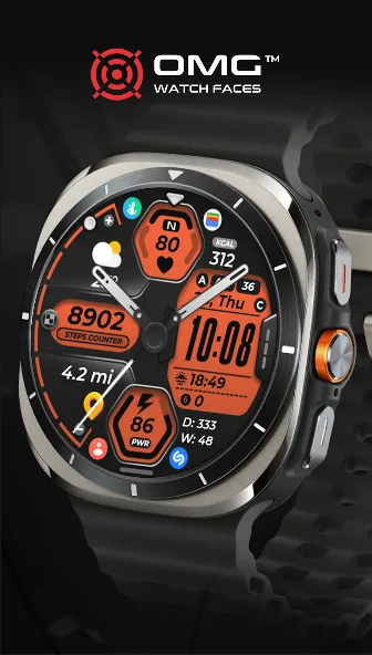 Hybrid Watch Face OMG 318 screenshot 2