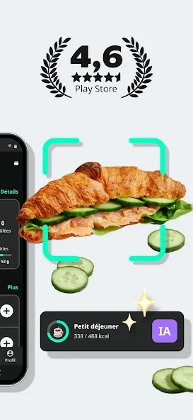 Yazio: Compteur de calories IA screenshot 2