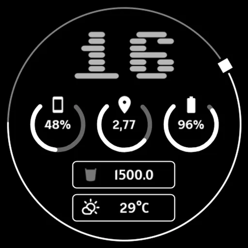 AD GeaR - Watch Face screenshot 25