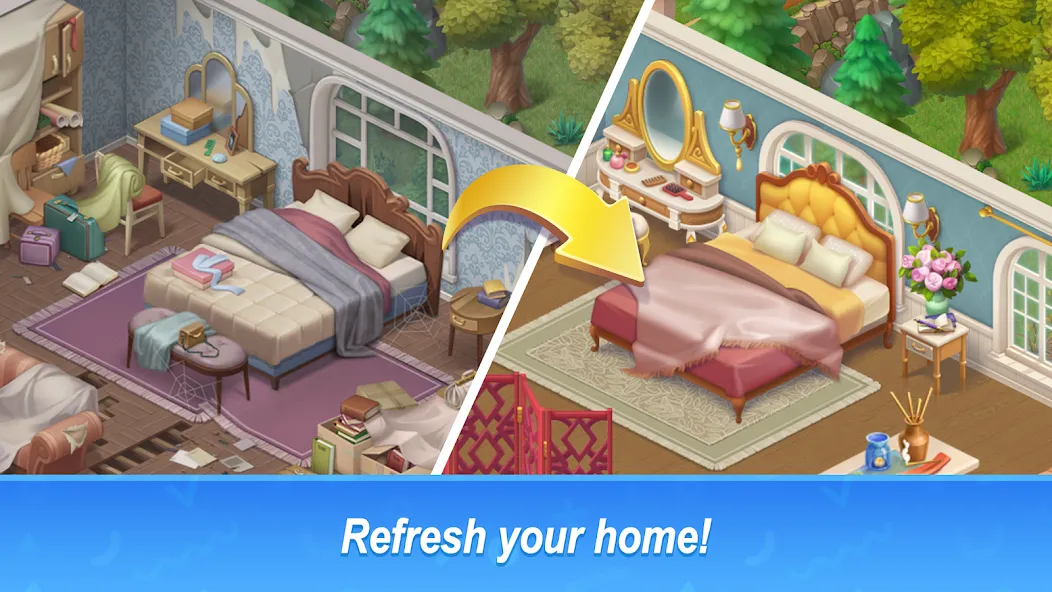 Merge Family: House merge game screenshot 3