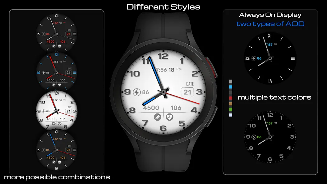 WaTchG015: Analog watch face screenshot 4
