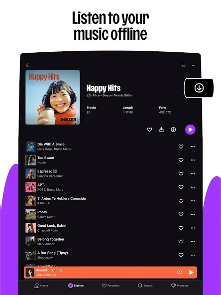 Deezer: Music & Podcast Player screenshot 14