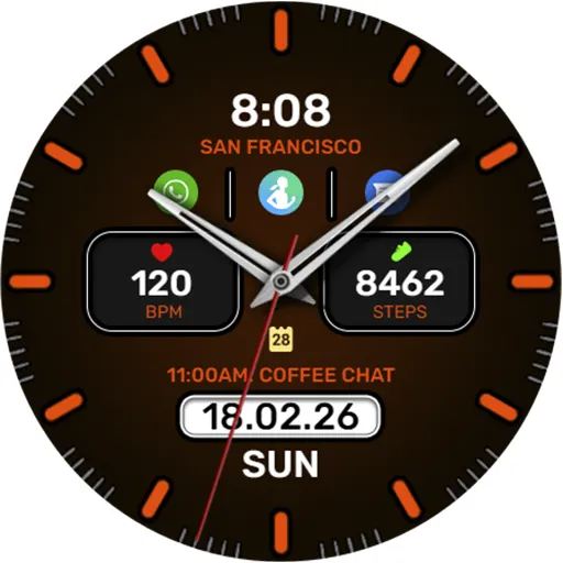 WFP 222 Practical watch face screenshot 45