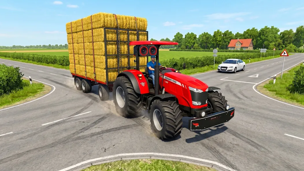 Indian Desi Farming Tractor 3D screenshot 4