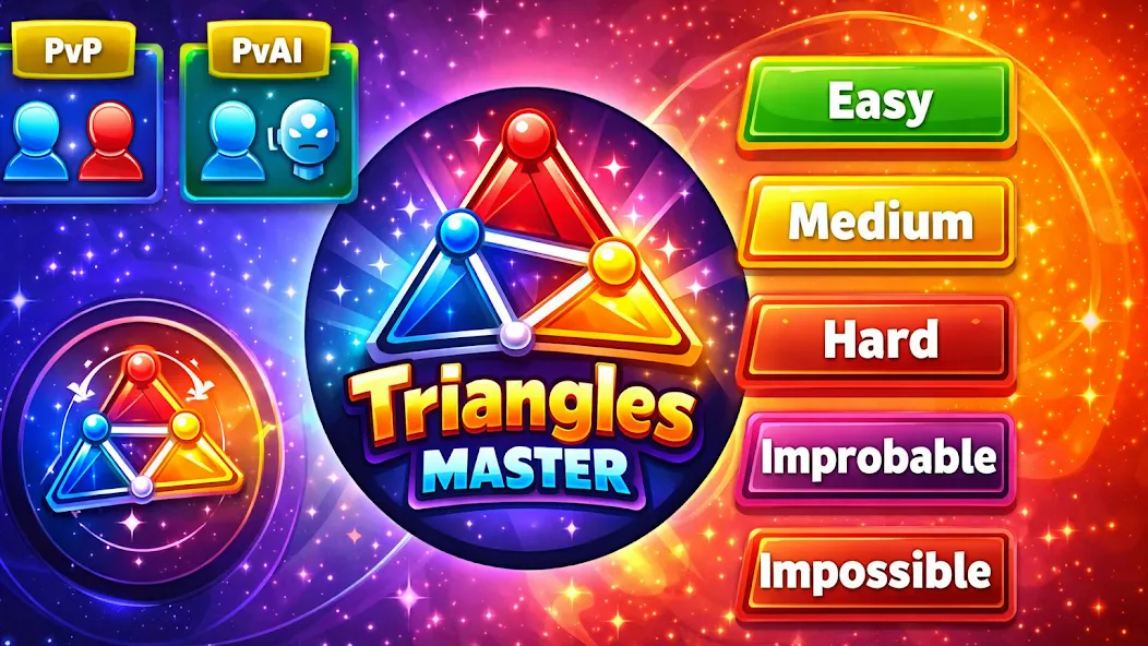 Triangles Master Ai Offline screenshot 33