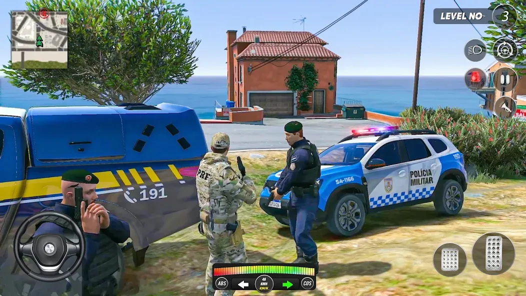 US Police Car Chase Cop Sim 3d screenshot 6