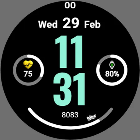 Iris520 Digital Watch Face screenshot 17