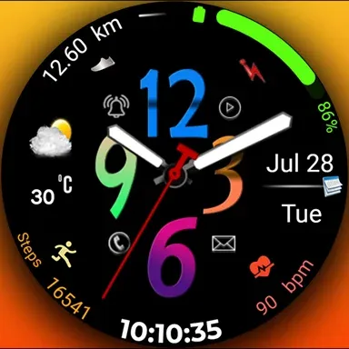 Hybrid FSW309 Watchface screenshot 19