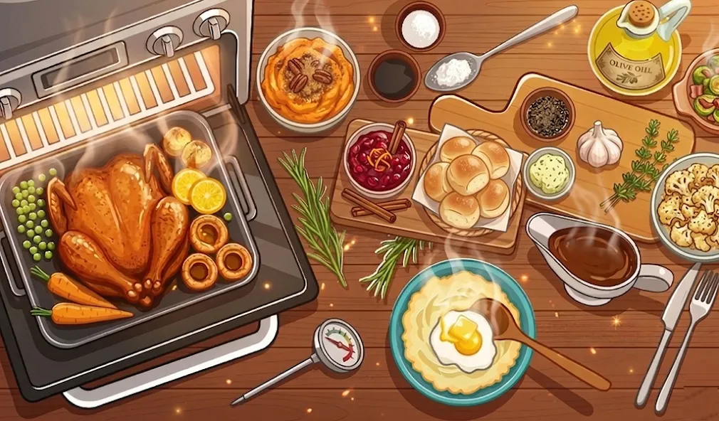 Cooking ASMR Cozy Kitchen Cook screenshot 2