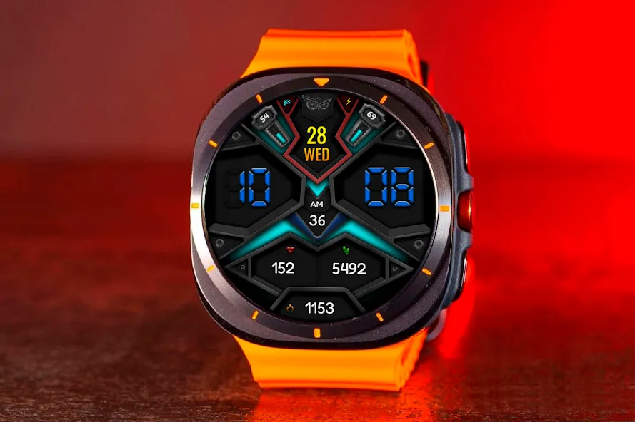 DIGI TRANSCON WS32 Watch face screenshot 4